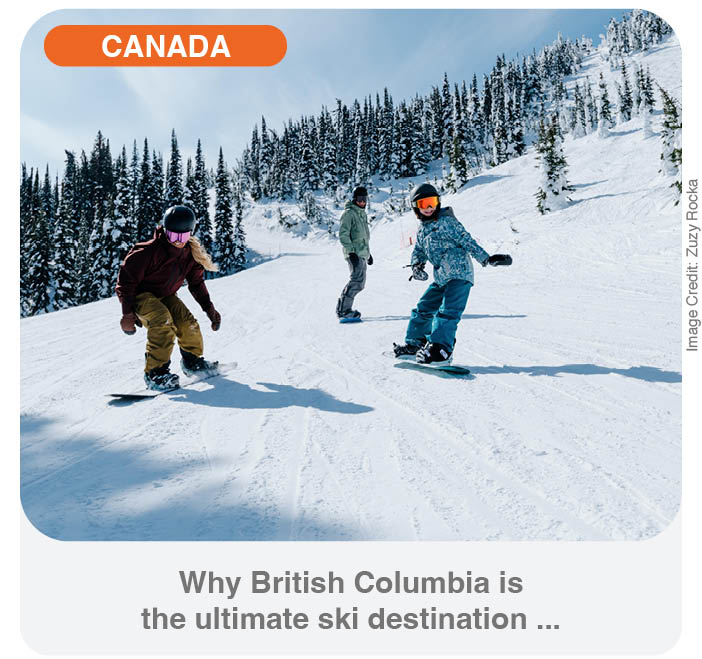 Why BC is the ultimate ski destination