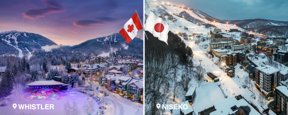 Whistler vs Niseko